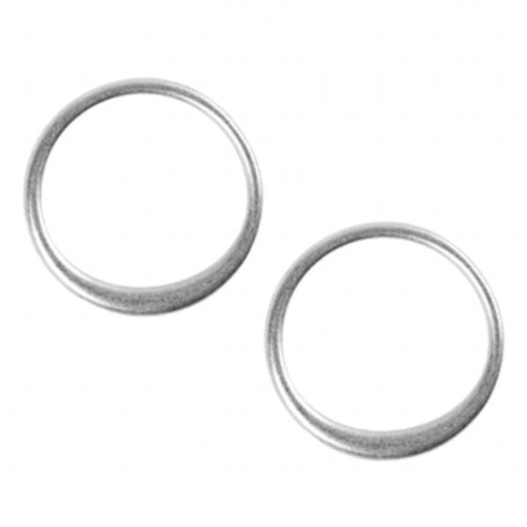 Lucky Brand Malibu  Hoop Stud Earrings - Picture 2 of 2